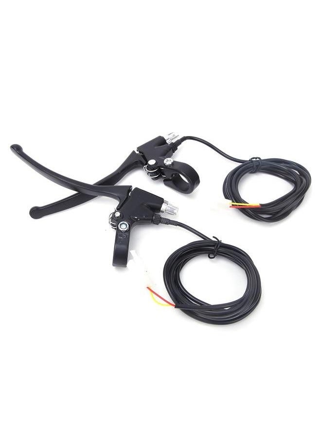 كيلا زوج واحد من مقبض فرامل الدراجة الكهربائية المصنوع من سبائك الألومنيوم العالمي، ملحق يمين يسار - Image 4