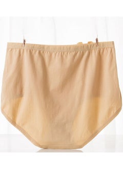 Plus Size Women's Cotton Panties High Waist Skinny Lace