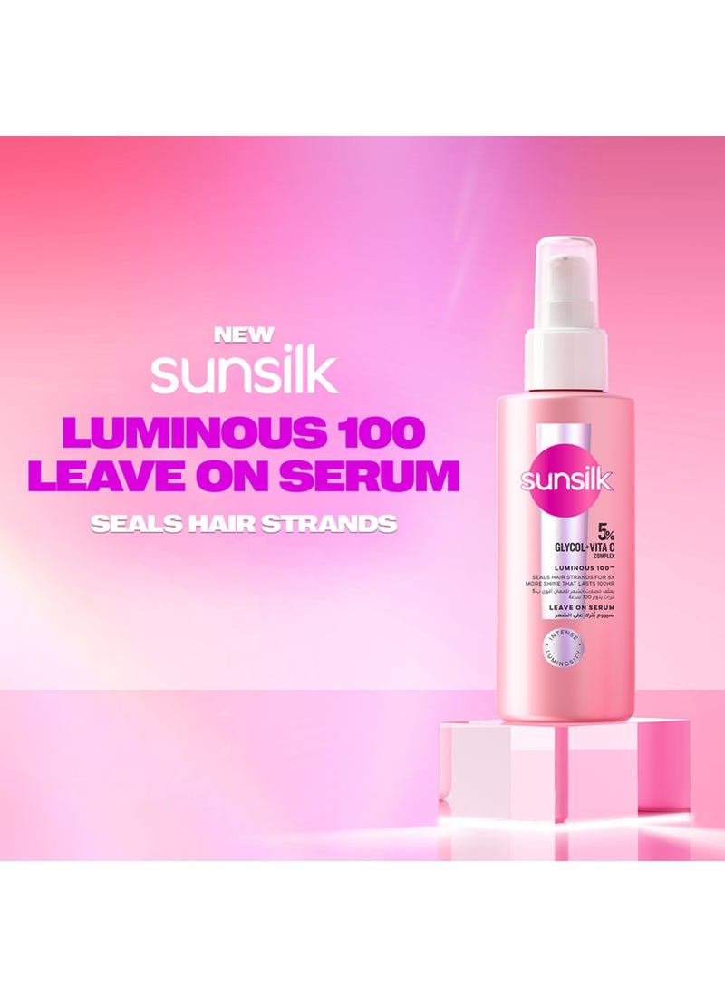 Sunsilk سيروم لامع 100 لتثبيت خصل الشعر لمدة 5* أضعاف اللمعان الذي يدوم 100 ساعة - Image 3