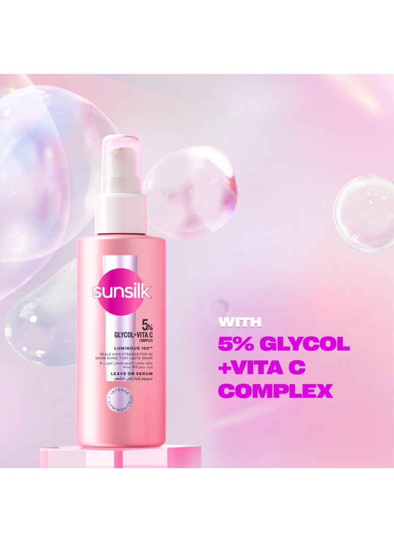 Sunsilk سيروم لامع 100 لتثبيت خصل الشعر لمدة 5* أضعاف اللمعان الذي يدوم 100 ساعة - Image 4