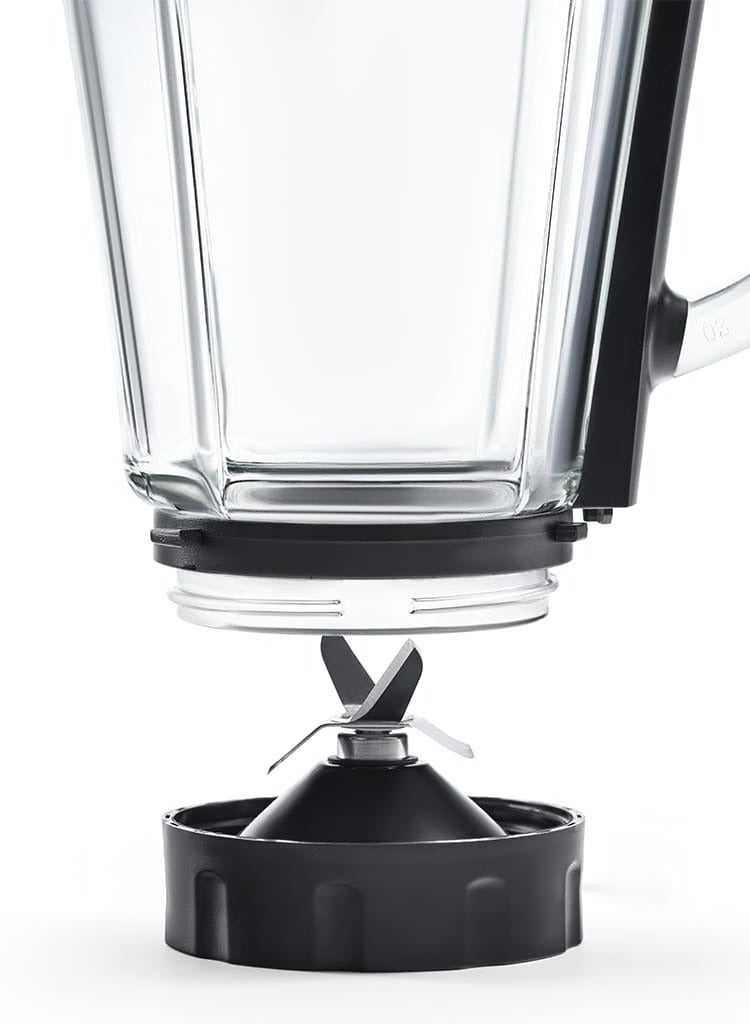 تانك خلاط تانك سوبر ، وعاء خلط زجاجي سعه 1.5 لتر، و زجاجه من البلاستيك خال من BPA سعه 900 مل ، 800 وات، YB-S62k - Image 4