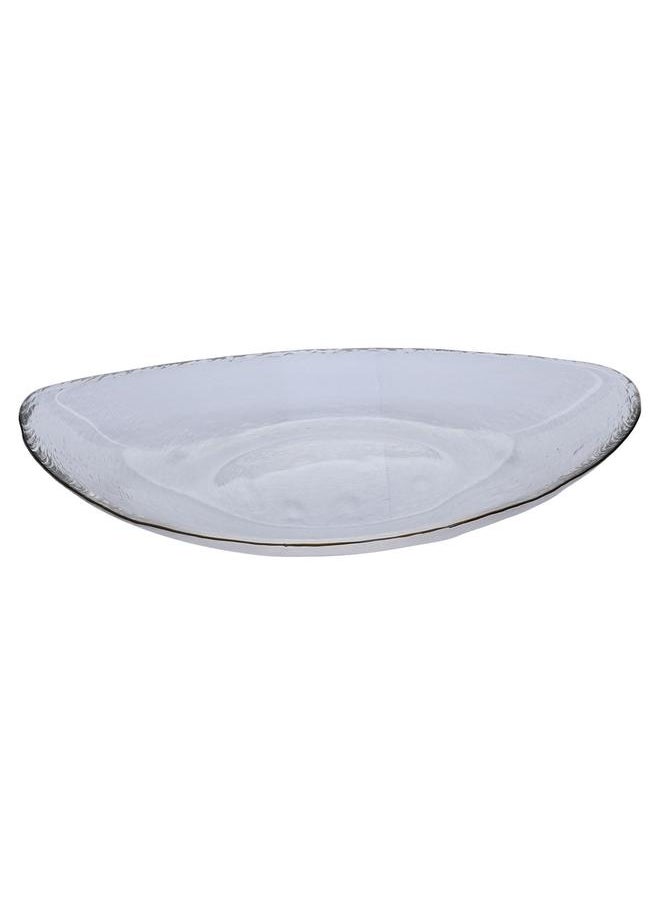 السيف طبق زجاجي شفاف 4×31×14.7 سم  - Image 1
