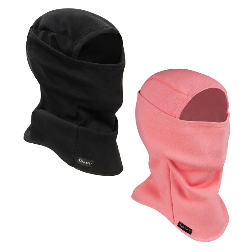 KOOLSOLY Ski Mask Balaclava Cold Weather Warm and Fleece Face Mask Neck Warmer Full Face Mask for Men&Women - Image 1