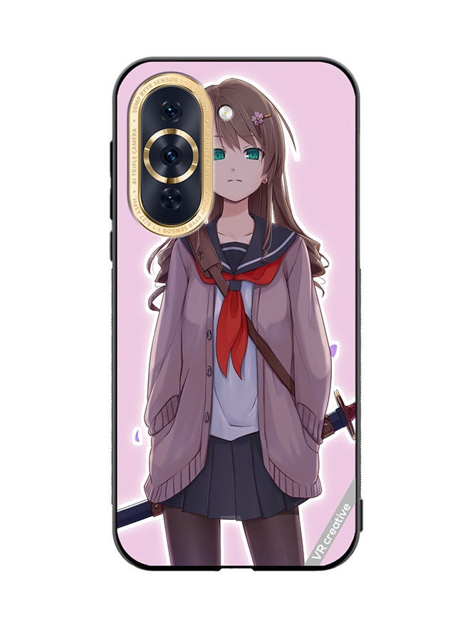 VR CREATIVE Protective Case Cover For Huawei Nova 10 Anime Girl Design Multicolour - Image 1