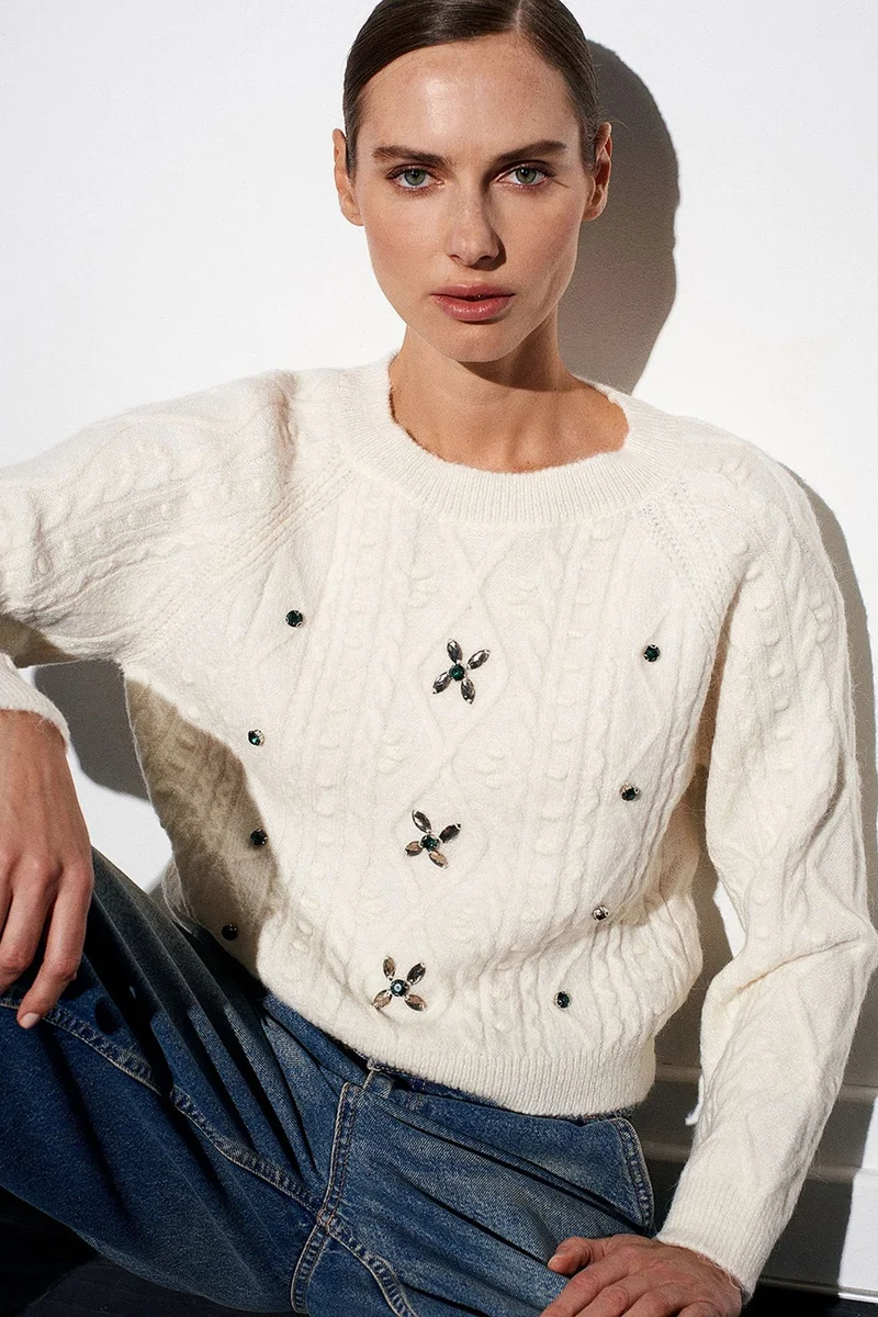 DILVIN Women's Knit Sweater