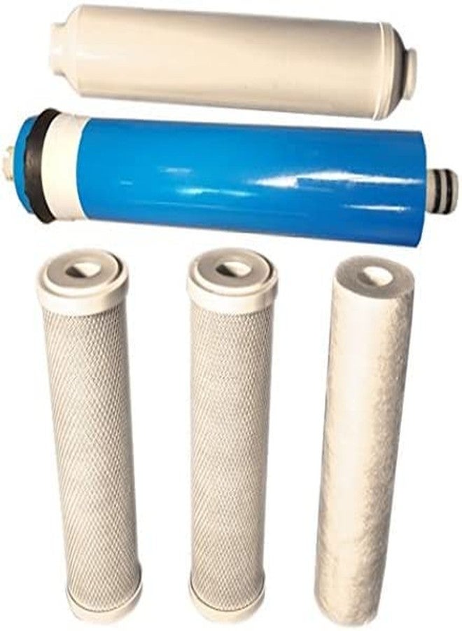 CFS - 5 Pack Reverse Osmosis Under Sink RO Water Filter System Kit Compatible with Most 10" Water Filtration System - Remove Bad Taste & Odor - Whole House Replacement Filter Cartridge - Image 2