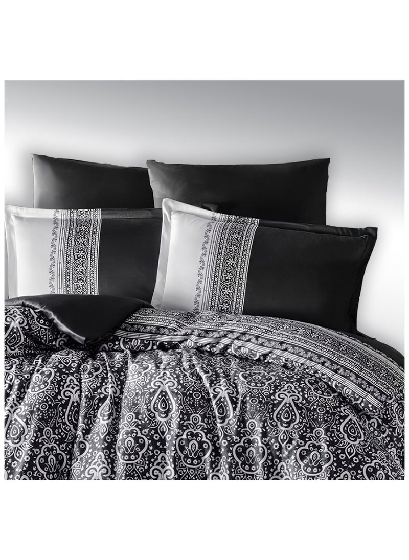 Family Bed Flat Bed sheet Set Cotton 4 pieces size 240 x 250 cm Model 196 from Family Bed  - Image 5