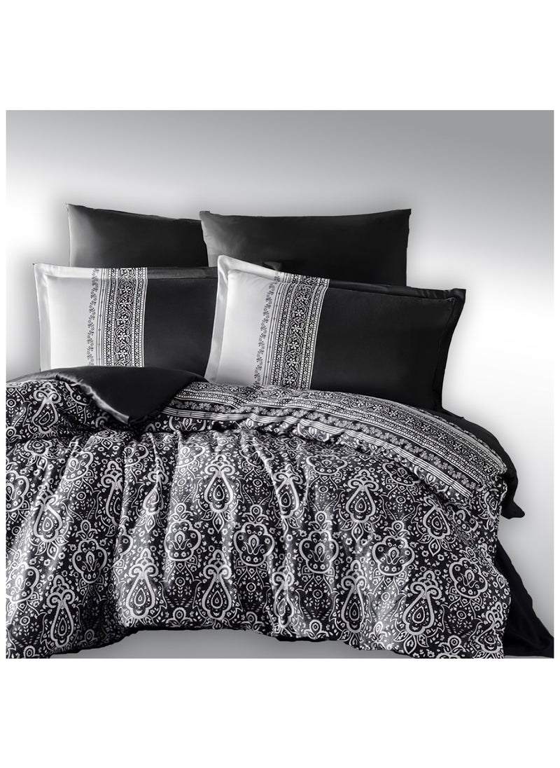 Family Bed Flat Bed sheet Set Cotton 4 pieces size 240 x 250 cm Model 196 from Family Bed  - Image 2