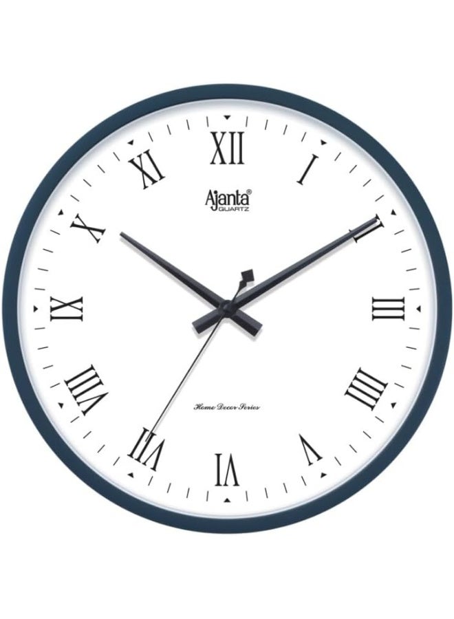 Ajanta Ajanta Wall Clock - Home Decore Series Clocks - 10027 - Blue  - Image 1