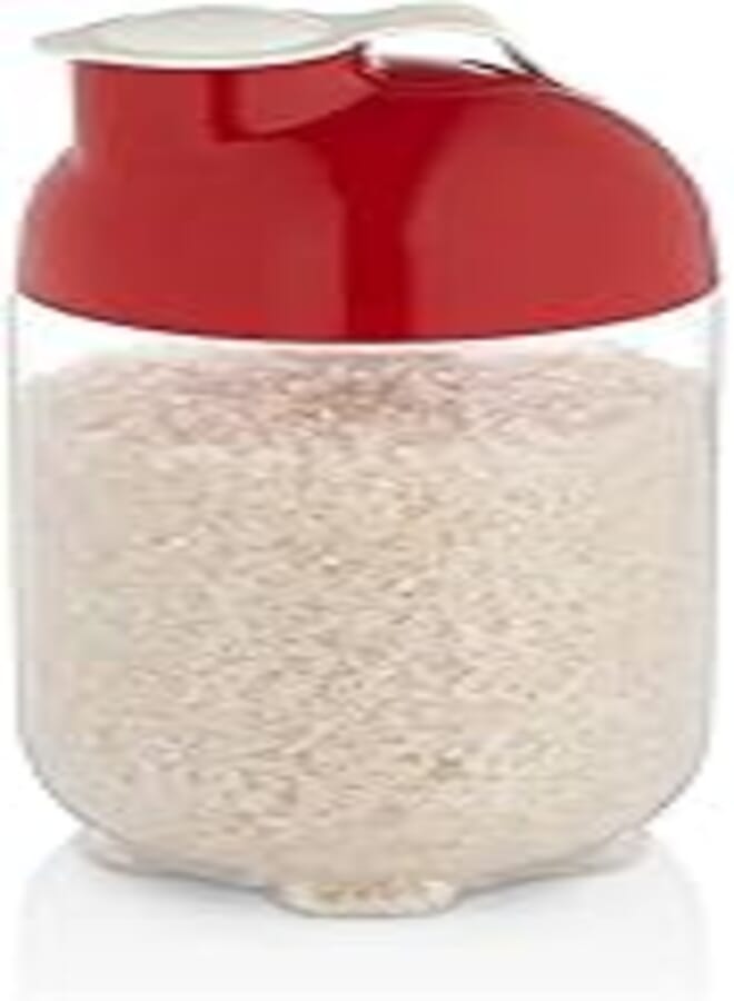 Quick Square Storage Glass Jar, 1000 ml Capacity