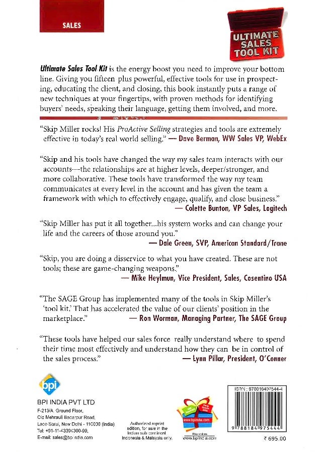 Wiley Management: Ultimate Sales Tool Kit  - Image 2