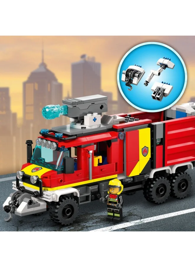 LEGO LEGO City Fire Command Unit 60374 (502) Pieces