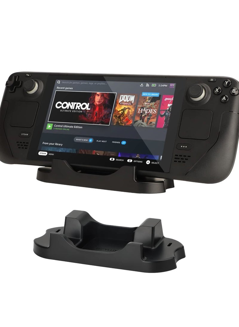 Excefore Stand Base for Valve Steam Deck 2022, Anti-Slip Holder Compatible with Steam Deck Accessories/Nintendo Switch/Tablet/Mobile Phones  - Image 1