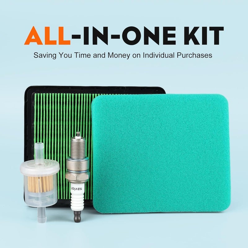 Hipa 17211-Z8B-901 Air Filter compatible with Honda HRX217 HU700F HRC216 7021P HU700H HRT216 HRB216 HRS216 HU700L HRB217 HRZ216 HU800H HU700AWD Lawn Mower EN2500 EN2000 Generator - Image 3