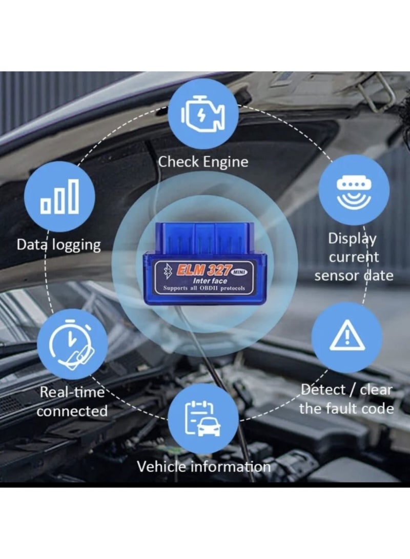 Generic A computer tool for car diagnostics and OBD2 testing, allowing you to detect errors and clear the check engine light without needing a car expert. - Image 3