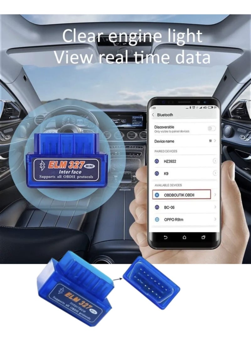 Generic A computer tool for car diagnostics and OBD2 testing, allowing you to detect errors and clear the check engine light without needing a car expert. - Image 1