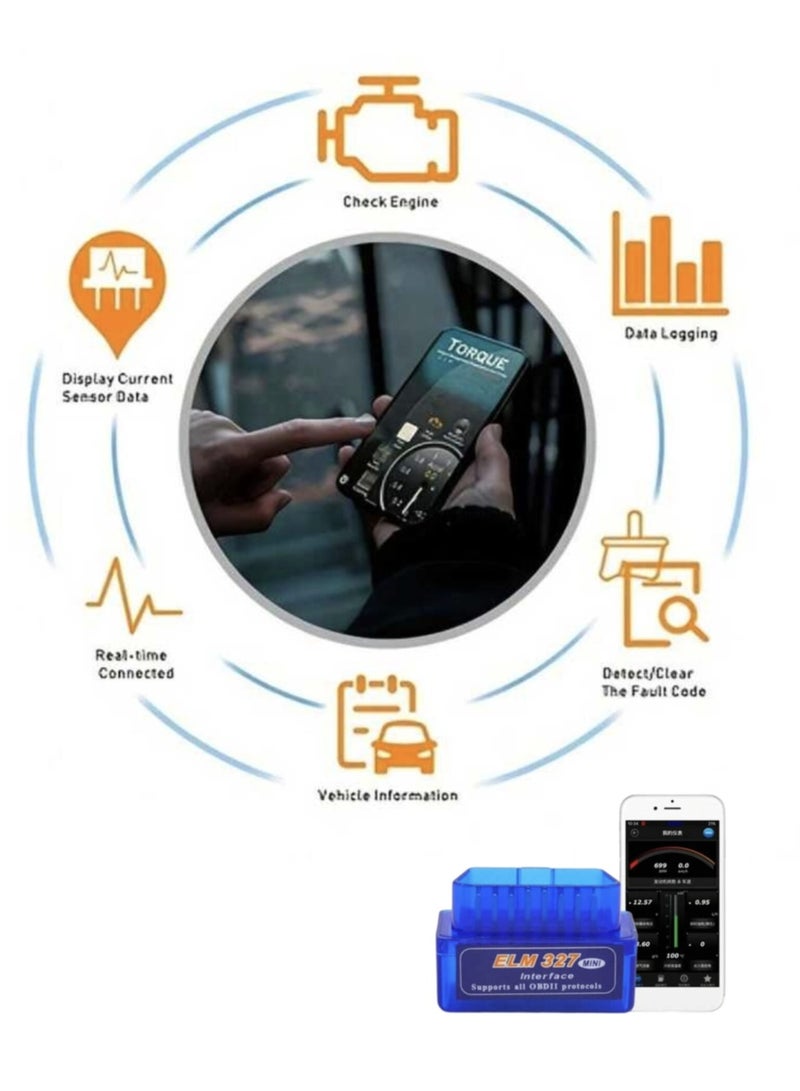 Generic A computer tool for car diagnostics and OBD2 testing, allowing you to detect errors and clear the check engine light without needing a car expert. - Image 2