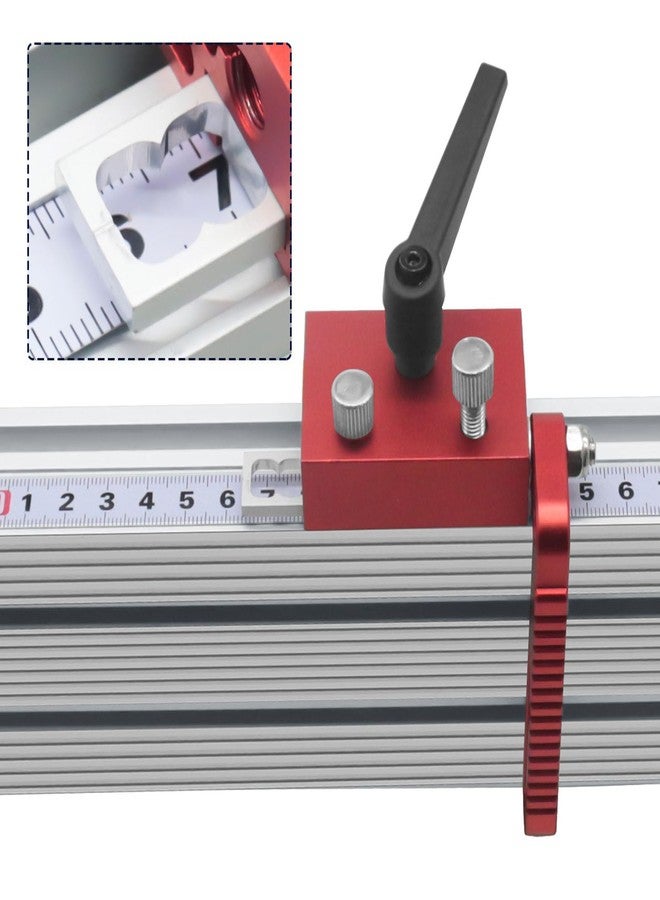 Fockety Fence Flip Stop for Woodworking, Aluminum Alloy T Track Limit Stop Type 75 Accessory for Woodworking Flip Stop and Miter Bar for Table Saw, Router Table, Band Saw - Image 4