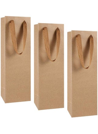 Bag, Brown Kraft Long Kraft Paper Bags Gift Bags for Wedding, Birthday, Baby Shower, Set of 12 Pieces, Party Favors 11x9x35cm (4.3"X3.5"X13.7") - pzsku/ZDE7A4DA1AC130430EDB2Z/45/1747984184/64526a36-482e-49af-80e4-ad064ec0ae5b