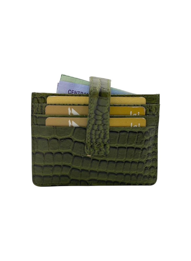LAVERI LEATHER Slim Genuine Leather Special Credit Card Holder # 685NL - Image 5