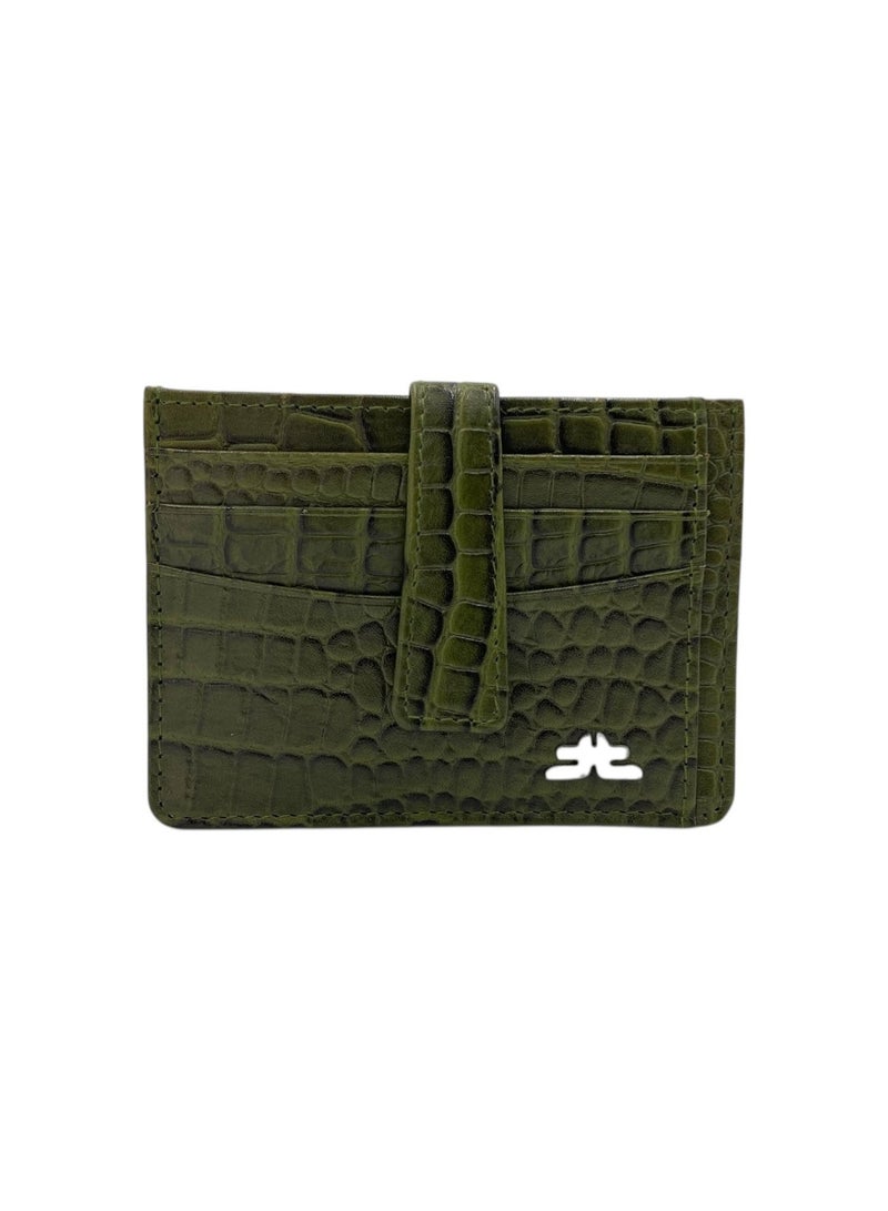 LAVERI LEATHER Slim Genuine Leather Special Credit Card Holder # 685NL - Image 2