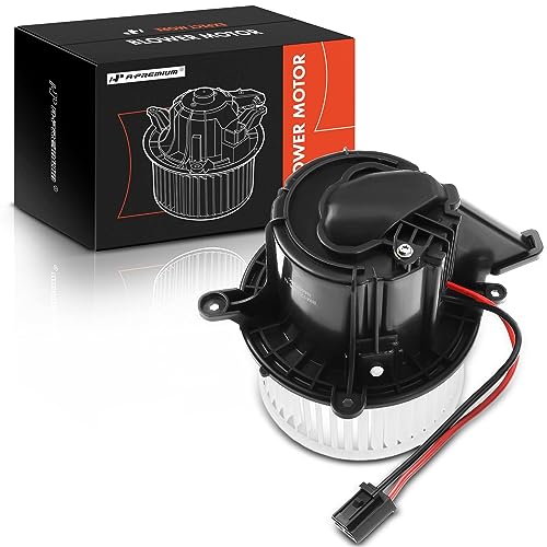 A-Premium مجموعة محرك مروحة سخان A-Premium متوافقة مع سيارات بورش - باناميرا 2010-2016، 3.0L 3.6L 4.8L - الجانب الأمامي، استبدال# 97057392201، 97057391200 - Image 1