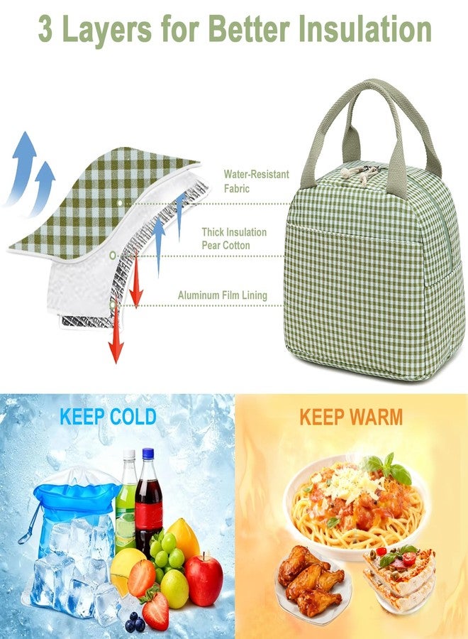 Bluboon Lunch Box for Women Cute Lunch Bag Reusable Insulated Lunch Bags Large Capacity Lunchbox Cooler for Work Picnic or Travel - Image 4