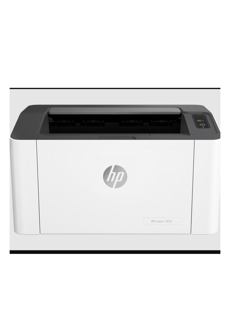 HP Laser 107a Affordable Printer white - Image 1