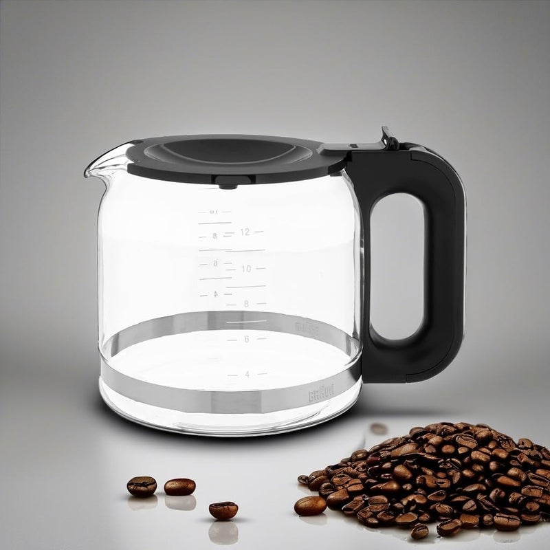 BRAUN BRSC005 إبريق بديل لصانعة القهوة، شفاف - Image 4