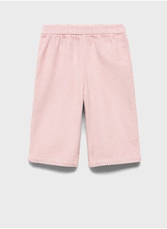 Kids Corduroy Straight Fit Trousers