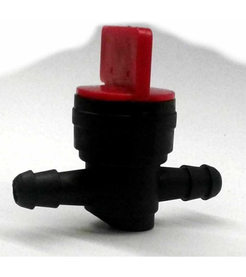 Universal Lawn Mower Fuel Shut Off Valve Black with 2 Clips for 6-8mm Hose Durable Petrol Diesel Engine Accessory - Image 5