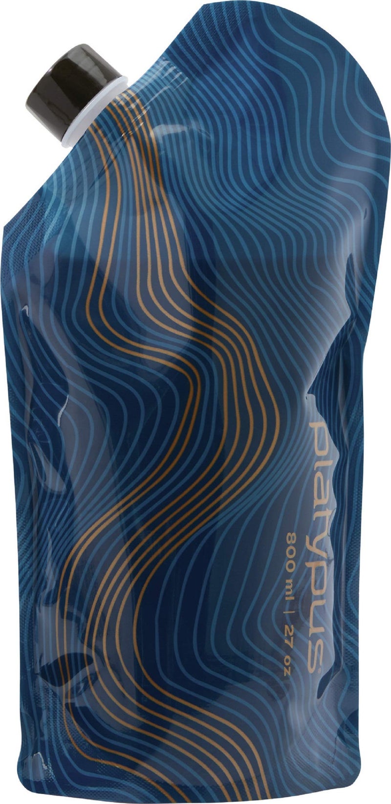 Platypus PlatyPreserve Flexible Wine Bottle 800 mL, Regal Blue - Image 1