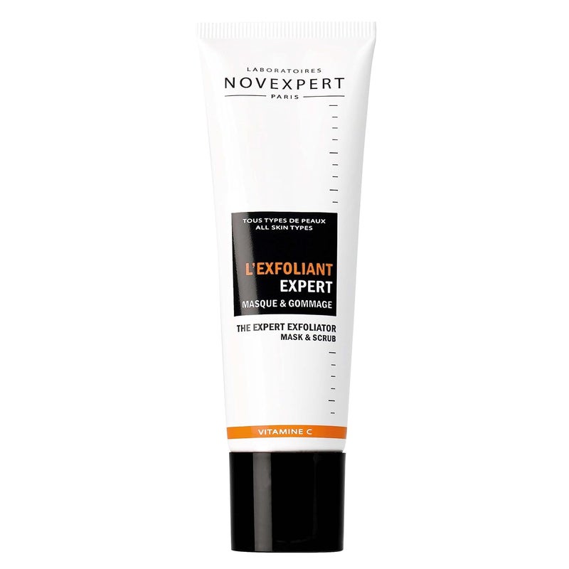 Novexpert The Expert Exfoliator 2 In 1 Mask And Scrub Smooth And Radiant Complexion Exfoliates And Nourishes Skin Hypoallergenic Vegan Normal Combination And Oily Skin Types 169 Oz