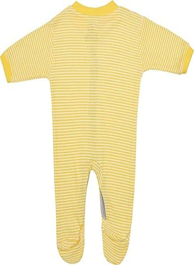 MARK AMPLE Wear New Born Baby Clothes Set Romper & Sleepsuit for Baby Girls & Boys (6-9 Months, Yellow) - Image 5