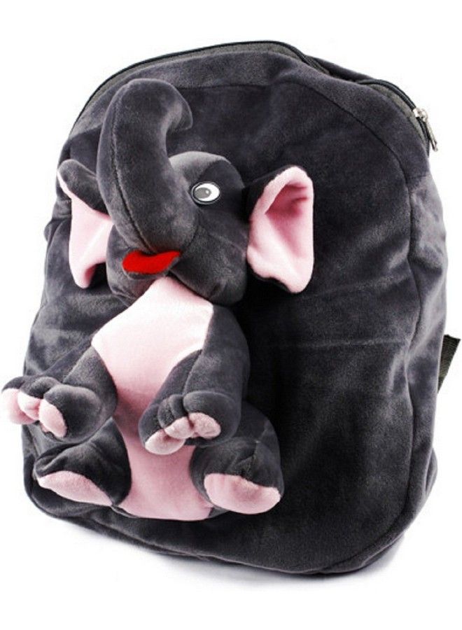 Blue Tree Full Body Elephant Soft Material Plush Cartoon Toy Backpack (Grey Age 2 To 6 Year)… - Image 2