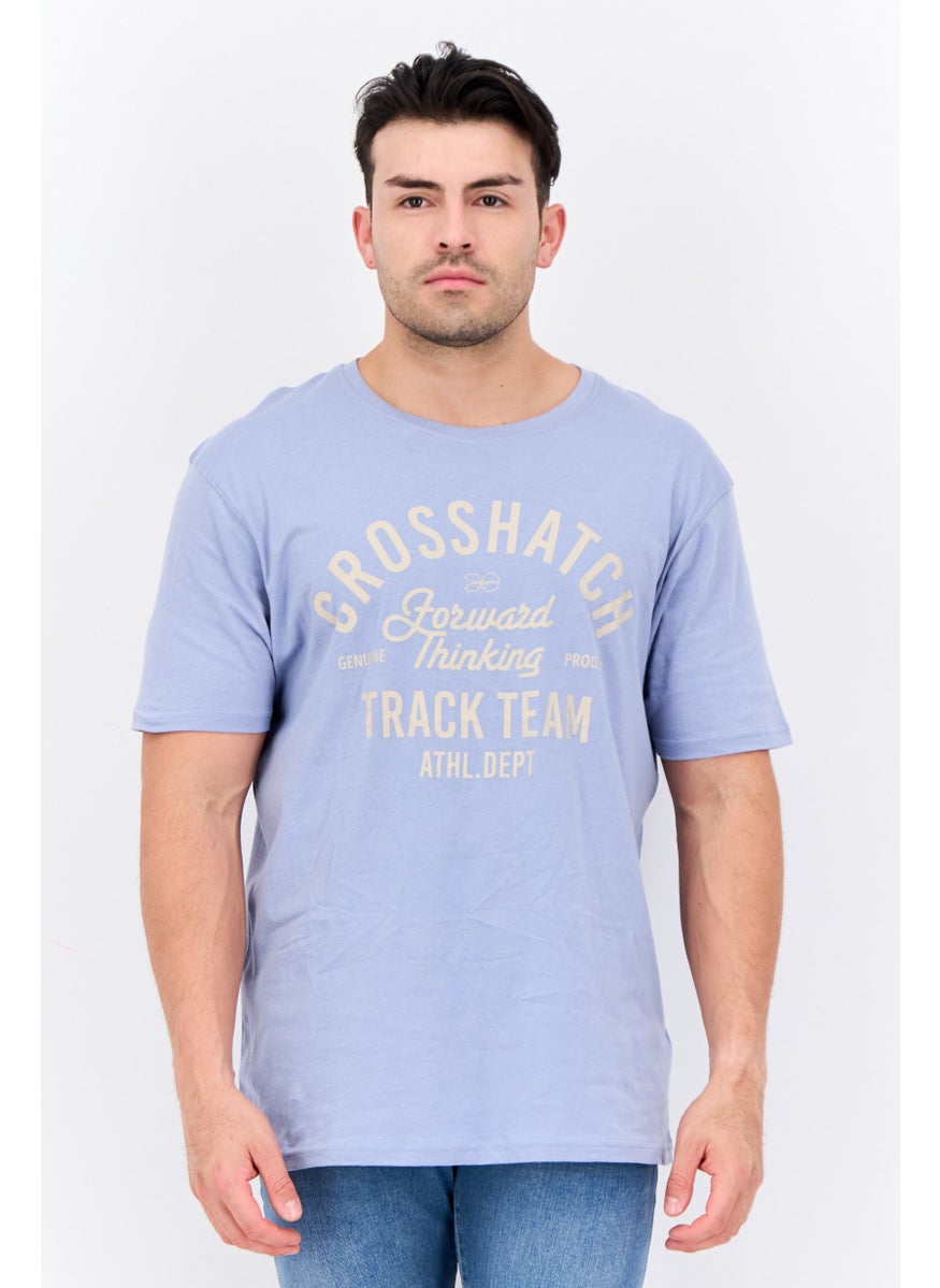CROSSHATCH Men 5Pcs Crew Neck Short Sleeve Printed T-Shirts, White Combo  - Image 1