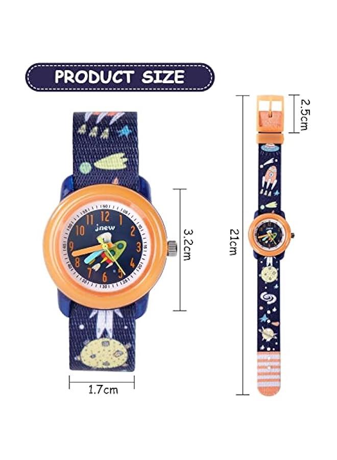 Kids Watch, Girls Watch Waterproof 3D Cute Cartoon Toy Silicone Band Wristwatch Childrens Watches Gift for Girls Boys Age 3-11 Years Old (Blue) - Image 2