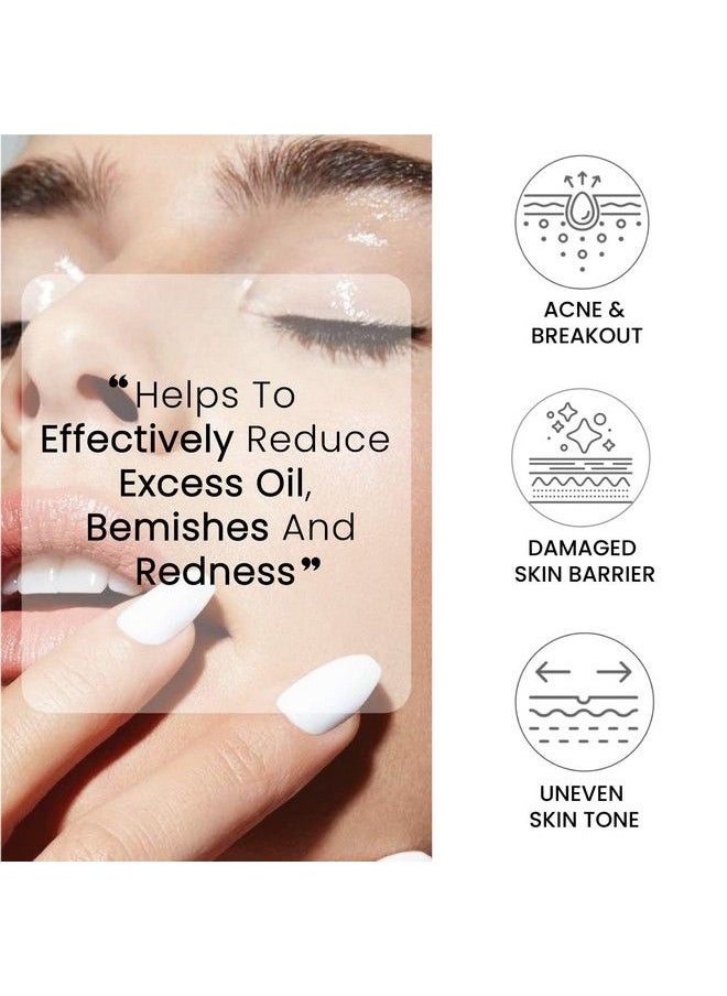 THE TRUE THERAPY Niacinamide 10% + Zinc Pca 1% Serum For Face Pore Reducer Uneven Skin Tone And Dark Spot Reducer Treat Acne Skin Balancing Reduce Excess Oil & Skin Redness 30 Ml  - Image 5