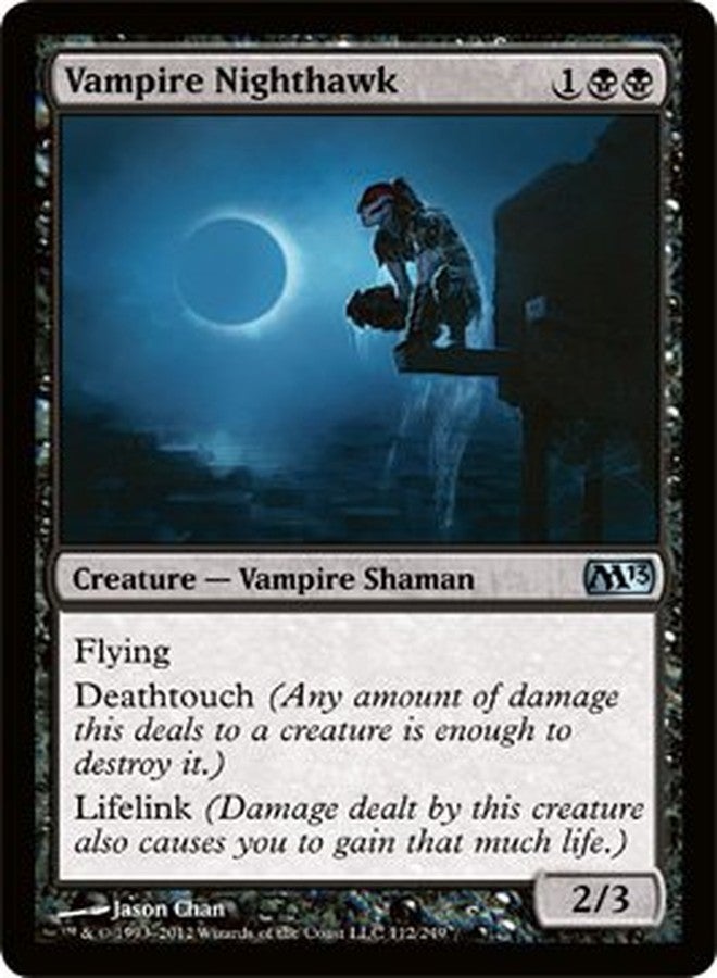 Magic: the Gathering - Vampire Nighthawk (112) - Magic 2013