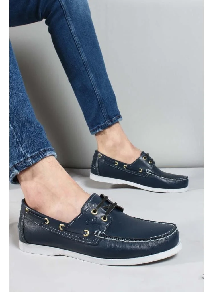 فاست ستيب Men's Leather Casual Classic Daily Comfortable Summer Loafer Shoes 858XATIMBIR