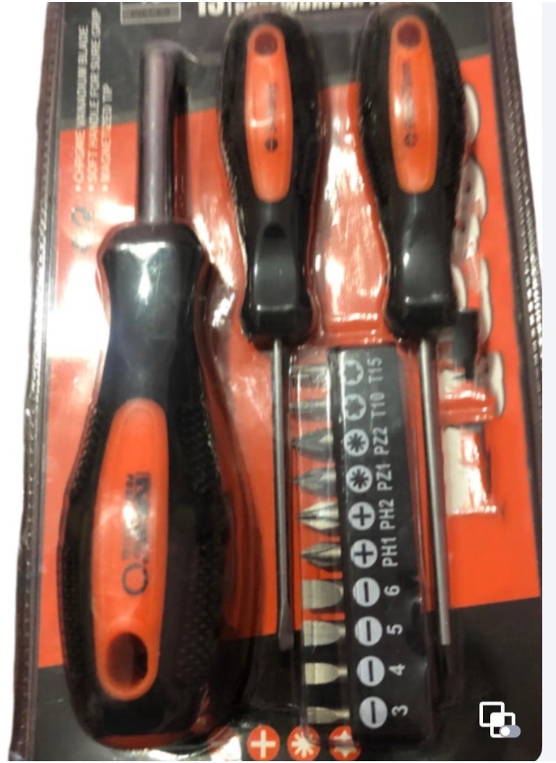 Generic 13pcs screwdriver set, professional repair tool set 
