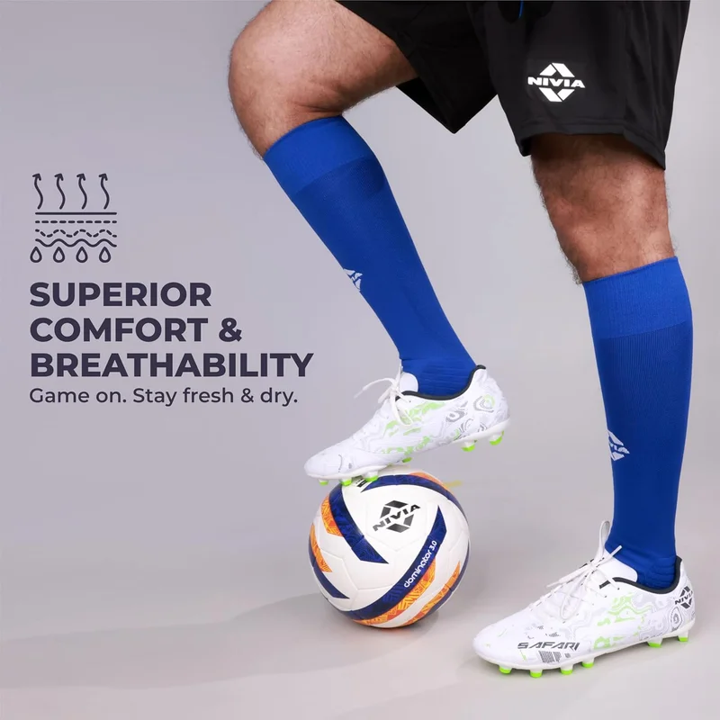 نيفيا Nivia Ashtang 2.0 Football Stockings - Blue
