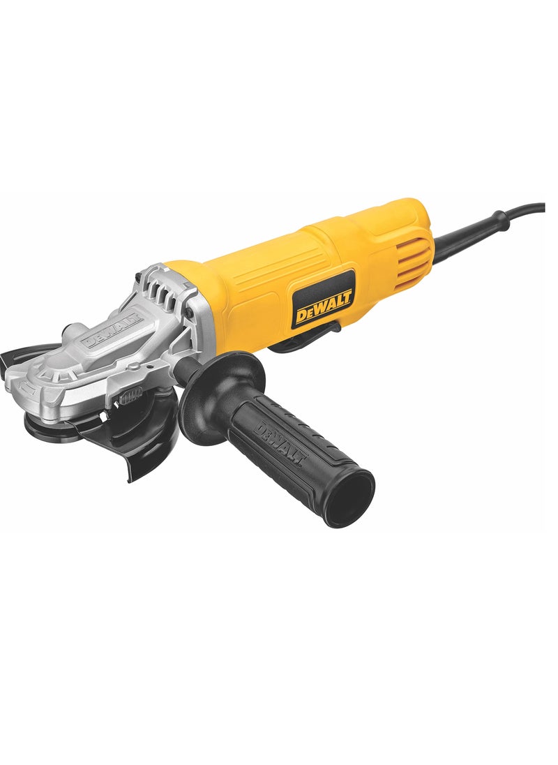 DEWALT 115mm, 900w Paddle Switch Angle Grinder Yellow and Black  - Image 5