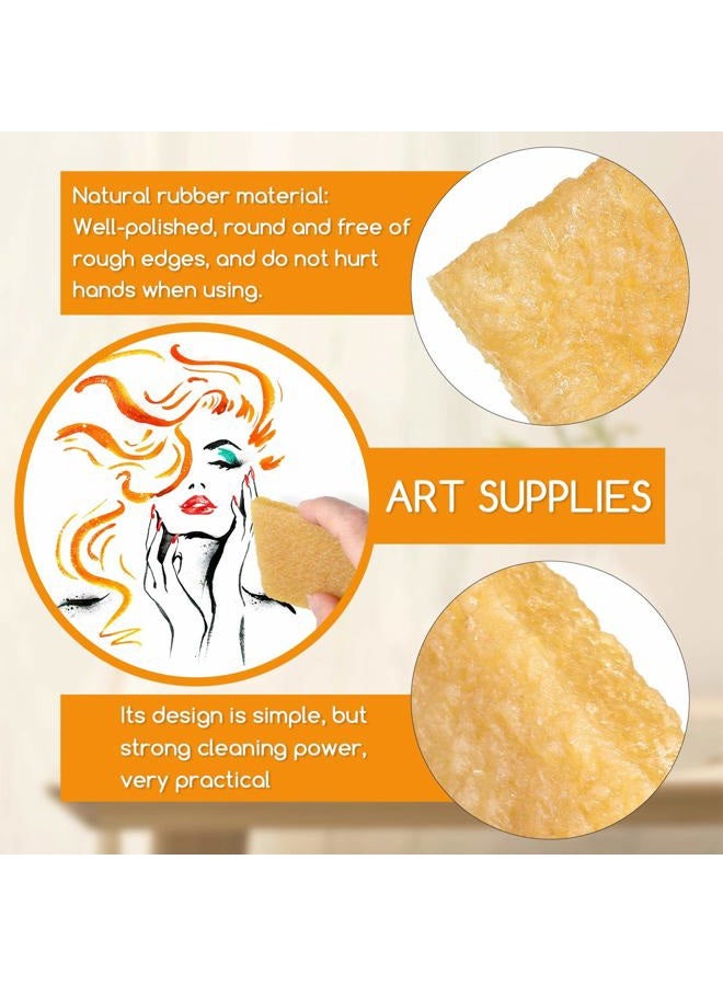 Zonon 12 Pieces Glue Residue Pick up Eraser Rubber Cement Eraser Rubber Cleaning Eraser for Removing Adhesive and Residues from Paper Plastic and More - Image 3