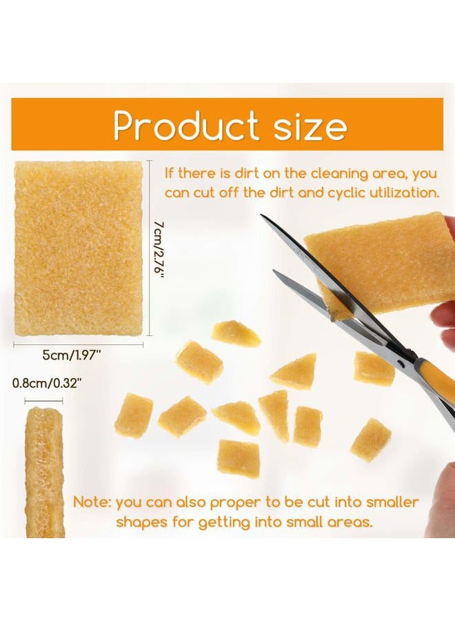 Zonon 12 Pieces Glue Residue Pick up Eraser Rubber Cement Eraser Rubber Cleaning Eraser for Removing Adhesive and Residues from Paper Plastic and More - Image 2