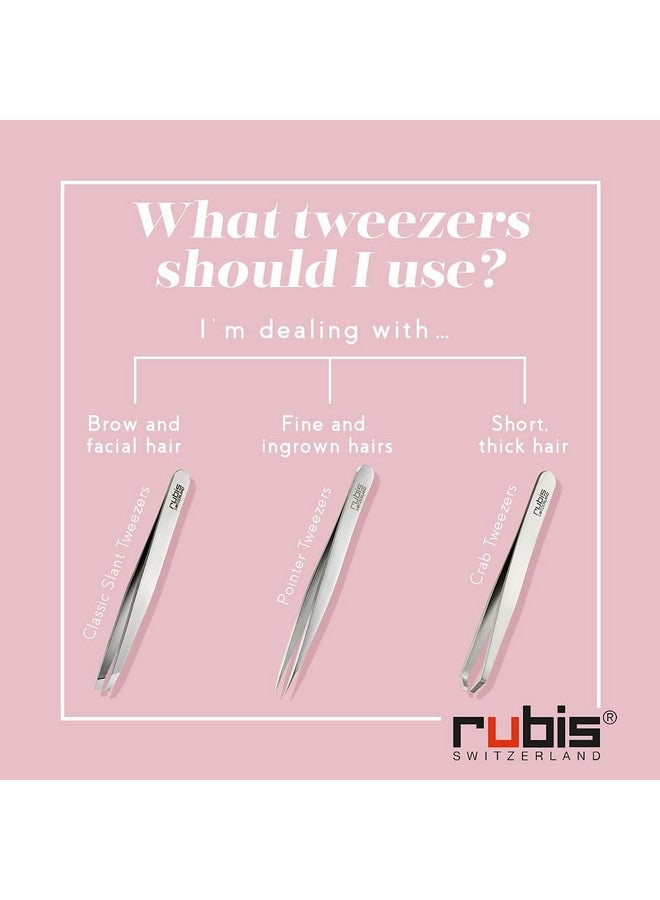 Rubis Tweezers Classic Satin Tiffany 1K1618 Rubis Switzerland Swiss Made World Renowned Precision - Image 5