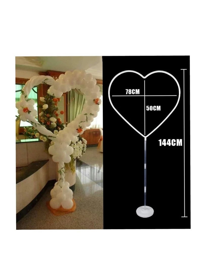 JOLLITY LLC Heart shaped Column Stand Kit for Proposal Birthday Wedding Baby Shower Graduation Anniversary Balloons not Included (1 pc) - Image 2