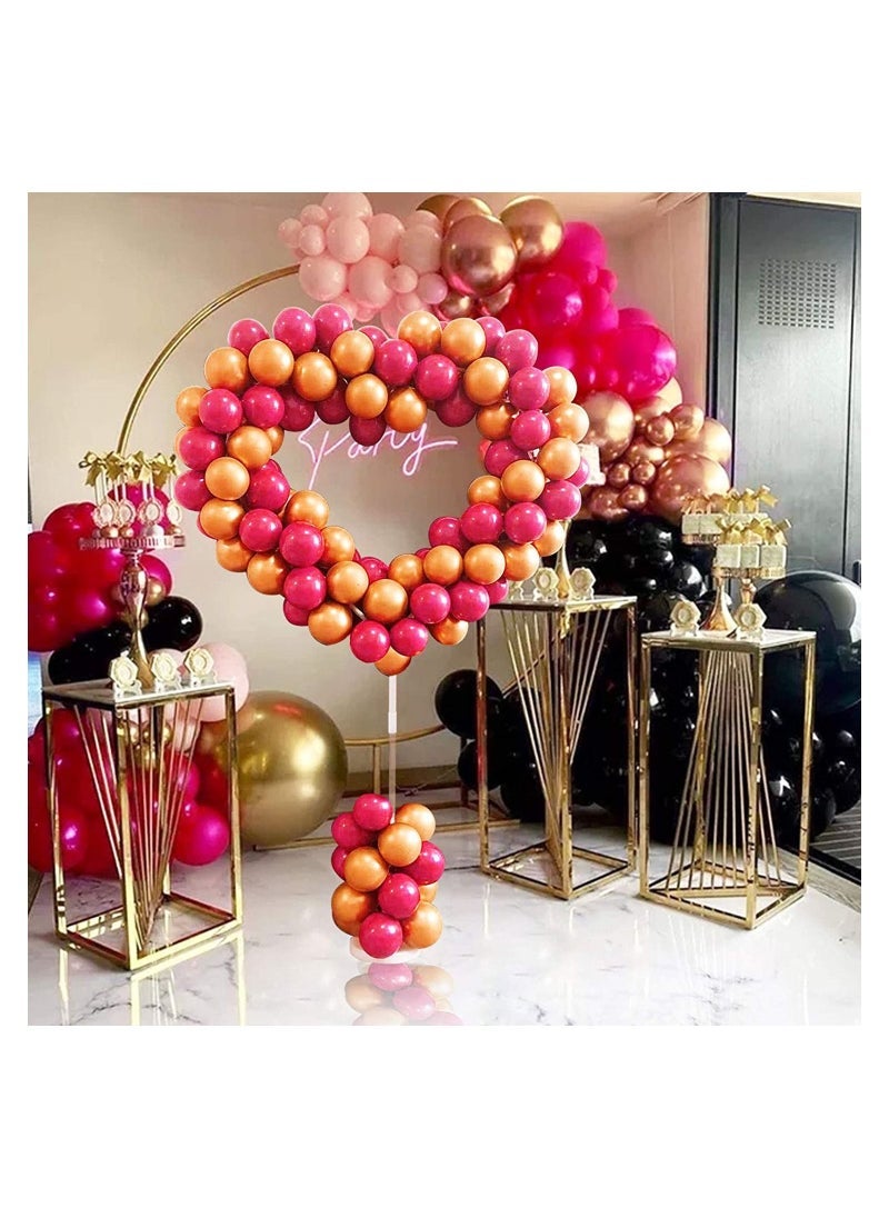 JOLLITY LLC Heart shaped Column Stand Kit for Proposal Birthday Wedding Baby Shower Graduation Anniversary Balloons not Included (1 pc) - Image 3