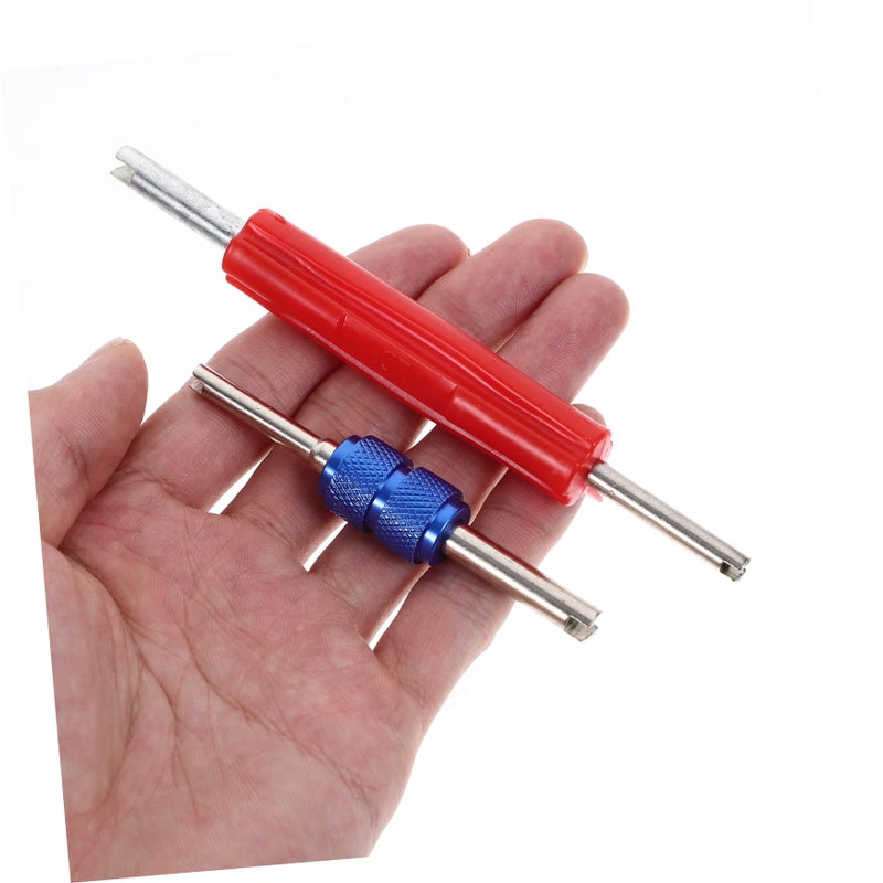 Valve Core Remover Tool for Car Bike Tire Repair with 4 Extractor Heads - Image 3