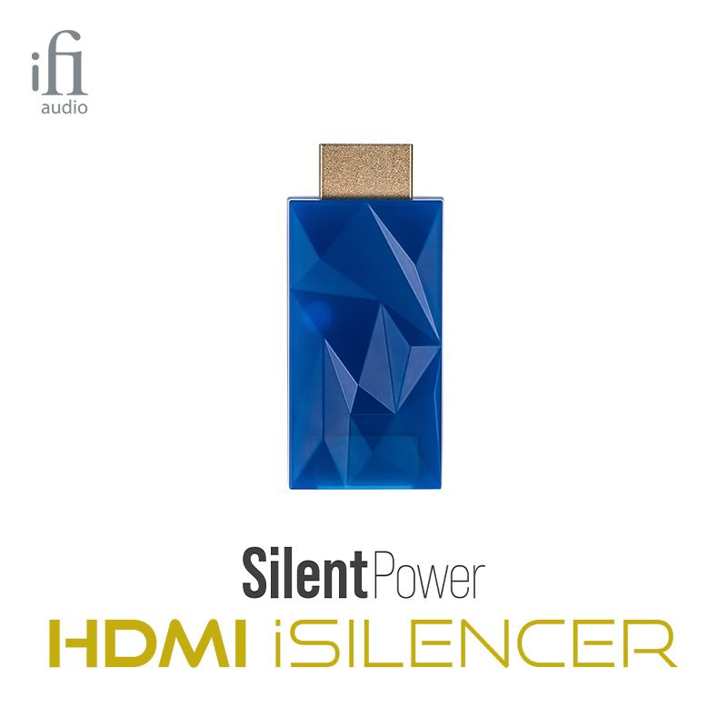 iFi SilentPower Hdmi iSilencer Power Filter for Signal Balancing and Power Cleaning, Actively Removes Background Noise - Image 1